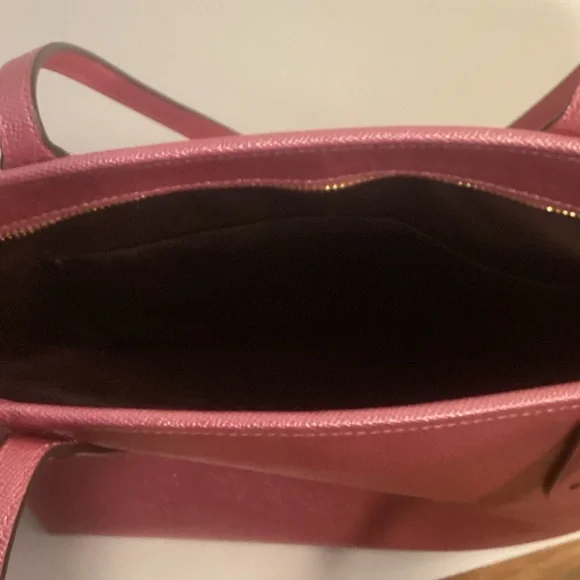 Coach Metallic Pink Tote Bag - Picture 8 of 8